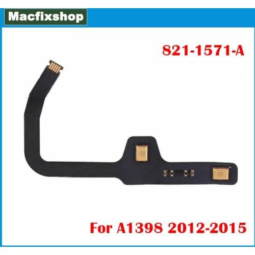 Original 821-1571-A Microphone Cable For Macbook Pro Retina 15.4" A1398 Mic Ribbon Flex Cable 923-0100 2012 2013 2014 2015 Year