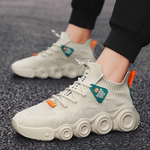 Mesh Running Sneakers Men Roller Skating Shape Sports Shoes Personality Sports Shoes Platform Casual Sneakers Male Walking Shoe