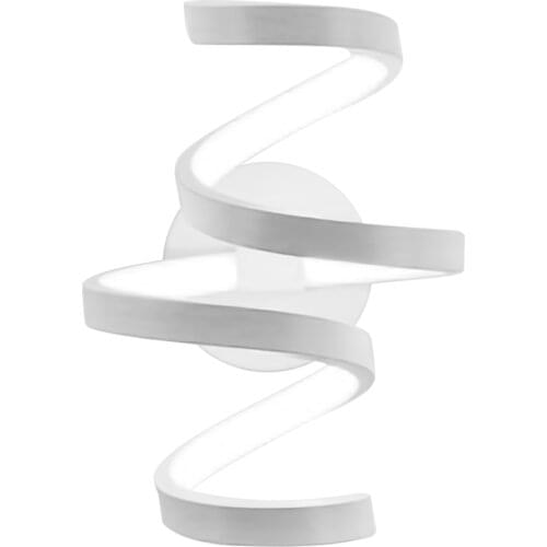 Modern 85-240V LED Spiral Table Wall Mounted Light Home Bedside Aisle Lighting Bedroom Living Wall Room Stairs Decorative Lamp