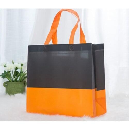 Women Foldable Shopping Bag Fashion Unisex Non-Woven Fabric Handbag Eco Large Tote Grocery Cloth Storage Bags Reusable Shopper