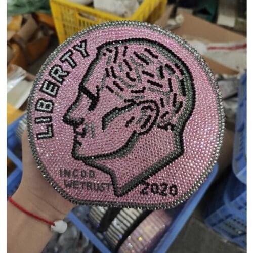 XIYUAN dollar bag Crystal Diamond Clutch Evening Bag wedding Party night Purse Luxury Full Crystal Stone Ladies Banquet handBag