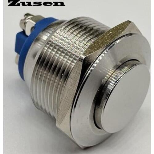 Zusen 22mm 1NO ZS22H-10/S high head waterproof Momentary Push Button switch