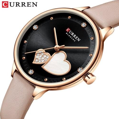 Top Brand Luxury CURREN New Ladies Quartz Watch Fashion Crystal Women Wristwatch Casual Dress Female Clock Relogio Feminino 9077