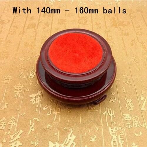 Wood Display Stand Base For 140-160mm Crystal Ball Sphere Globe Stone Glass Marble Table Holder Home Decoration Ornaments Gifts