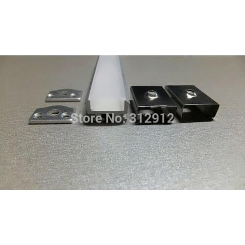 RA-1815B;1M long aluminum alloy profile with PC cover;for flexibe and rigid LED strips;for 14mm pcba