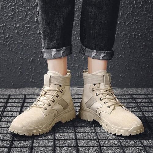 Sports Casual Shoes Mens Hightop Shoes Men Casual Shoe Man Winter Mens High Top Leather Flat Sneakers For Footwear Causal