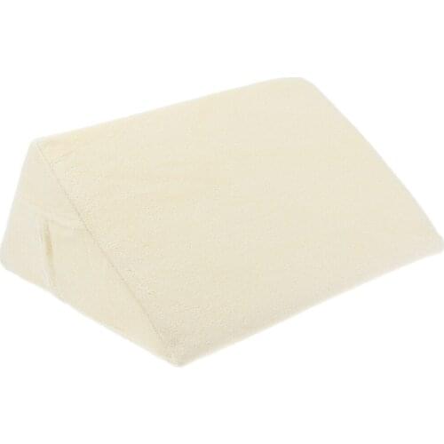 Washable Cover Bed Wedge Pillow Lumbar Support Leg Back Elevation Cushion