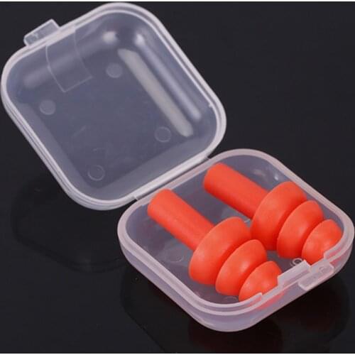 Soft Silicone Ear Plugs Sound Insulation Ear Protection Earplugs Anti Noise Snoring Sleeping Plugs For Travel Noise Reduction