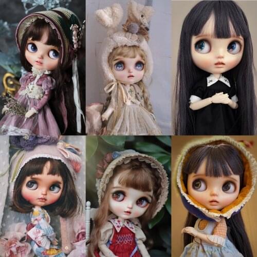 Selling Nude doll and Face plate customized Blyth doll by hand customized Jointed body