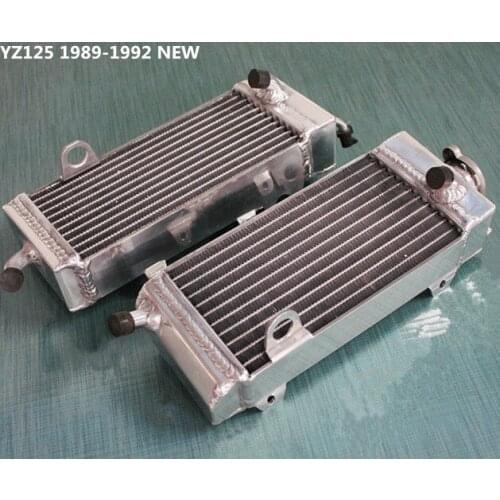 High performance L&R aluminum alloy radiator for Yamaha YZ125 1989-1992 1990 1991