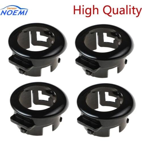 YAOPEI 4pcs PDC 89348-28090 8934828090 For Toyota Lexus Parking Sensor Retainer Parking Sensor Bracket Black Silver