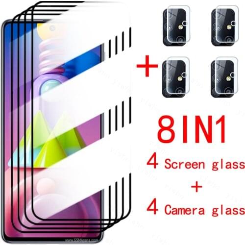 8IN1 Protective Glass For Samsung M51 Screen Protector Glass on Galaxy M51 51M Camera Glass Sansung M 51 2020 SM-M515F/DSN Film