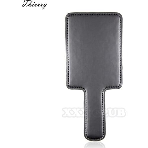 Thierry Delicate PU Paddle For Couples Sex Toys Spanking Flogger Whip Fetish Slave Flirting Paddle for adult games