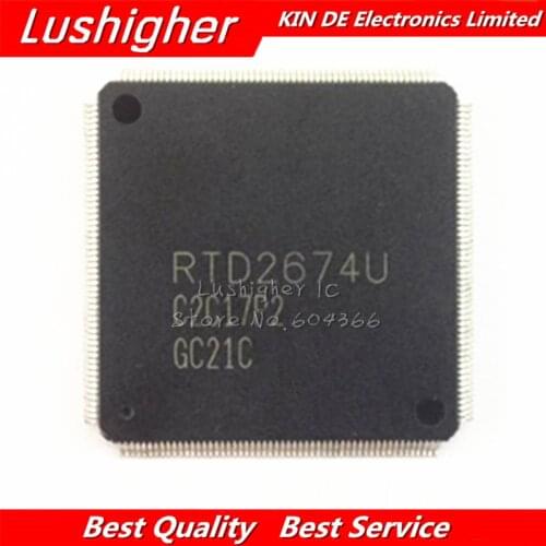 1pcs RTD2674U-GR QFP VRTD2674 RTD2674U