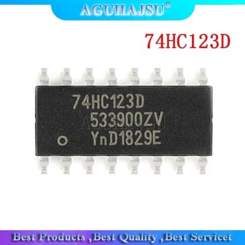 10PCS 74HC123D 74HC123 SOP14 SOP SN74HC123DR SN74HC123 SMD new original