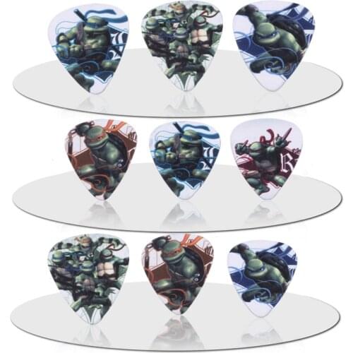 SOACH 10pcs 0.71mm high quality two side earrings pick design Guitar Accessories pick guitar picks