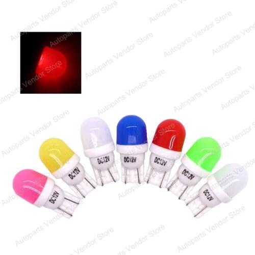 20Pcs Red T10 5630 2SMD Ceramic LED Bulbs Replacement Clearance Lamps Reading License Plate Lights 12V