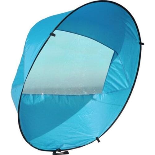 60%HOTFoldable Transparent Window Summer Surfing Wind Sail for Kayak Canoe Rowing Boat