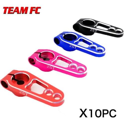 Aluminum 25T Servo Horn Arms 25 Teeth Spline M3 Clamp Steering for Futaba Savox Power HD Motors Sakura D4 RC Drift Car Parts