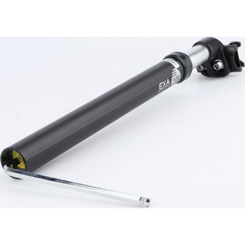 MTB Road Bike Damping Suspension Seatpost Shock Absorber Bicycle Seat Post Aluminum Alloy Shockstop Tube with Adapter Shim