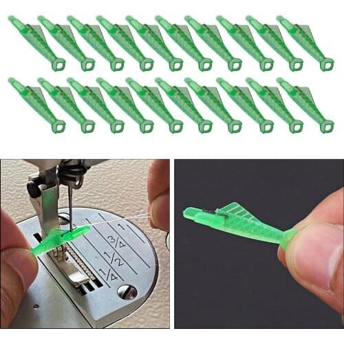 Mini Automatic Needle Threader for Sewing Machine with Hook Stitch Insertion Tool Quick Thread for Sewing Machine Needles