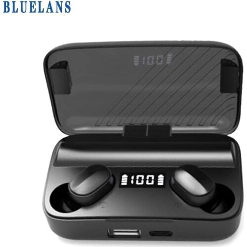 A9 Wireless Bluetooth 5.0 Headphones Sports Earphones In-Ear Running Noise Cancelling Stereo Music Headset for All Mobile Phone