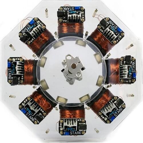 Dr. Engine Level 8 Stark Stator Silicon Steel Core Motor High Power Disc Brushless Motor Science Model Building Toy