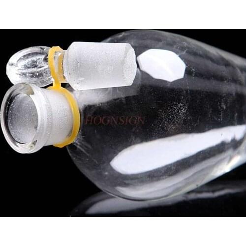 Pear-shaped separating funnel 125ml Conical funnel 125ml Oil-water separation Chemical experiment equipment