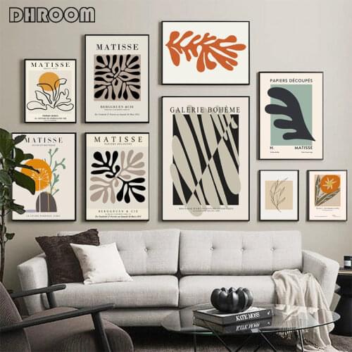 Matisse Painting Abstract Plant Canvas Painting Matisse Wall Art Wall Decorations Living Room Posters and Prints Home Decor
