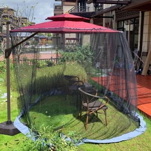 Outdoor Mosquito Net Patio Umbrella Mosquito Netting Screen Mosquito Netting Gazebo Style Mosquito Netting UV Resistant