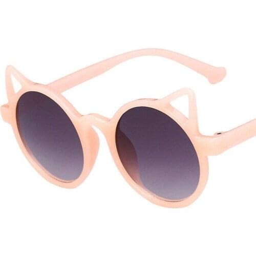The New 2021 Model Is Cute and Stylish Baby Sun glasses Cute Eyewear Shades Driver Goggles Sunglasses Girls Brand Cat Eye Party