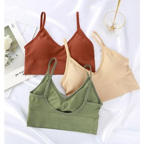 2020 New Women Underwear Bras Womens Seamless Fitness Bra Tops Women Comfortable Stretch Underwear Ropa Interior Mujer