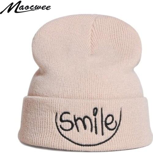 New Pure Color Baenie Hat Knitted Weave Cap For Men And Women Caps In Autumn And Winter To Keep Warm And Windproof Beanies Hats