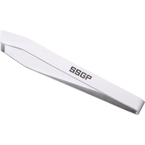 Professional Cooking Utensil - Kitchen Tweezers Stainless Steel Tongs, Fish Bone Tweezers/ Poultry Hair Remover - Silver