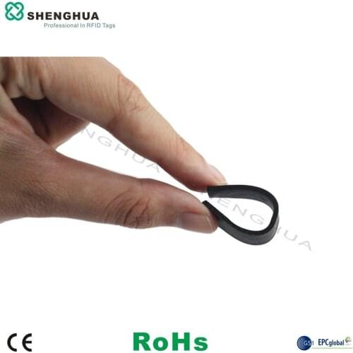 50pcs/pack Read-write Smart Washing Tag UHF RFID Passive Aline Card Label 56*12*2mm