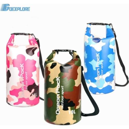 Goexplore Waterproof Bags Ultralight 2L-15L Outdoor Camping Hiking Storage Dry Organizers Drifting Kayaking Swimming Handbag