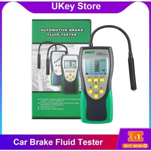 DY23B Car Brake Fluid Tester Accurate Test Automotive Brake Fluid Water Content Check For DOT3 DOT4 DOT5 Universal Oil Quality