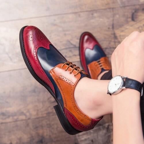 XIATIANJIA Mens Leather Shoes