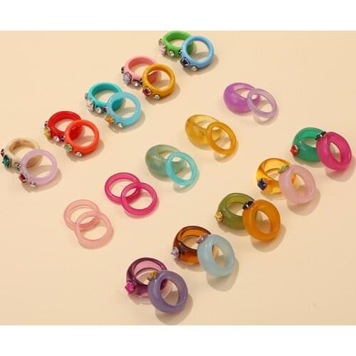 YUQINQIN Rings With Diamonds