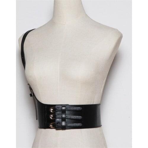 Womens Belt Trend 2021 Waistband Streetwear Waist Chain Punk Clothing Accessories Harajuku Garters Leather Harness Gothic