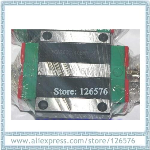 100% Original HIWIN Linear bearing HGW20HC Slider block, HGW20HC Carriage, Flange bearing