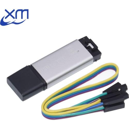 Aluminum shell CP2102 USB 2.0 to TTL UART Module 6Pin Serial Converter STC Replace FT232 Module support 5v/3.3v for arduino