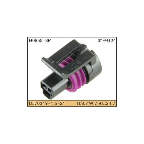 Free Shipping 3 pin waterproof automotive oil Fuel Pressure Sensor Connector plug 12110192 12065287 12078090