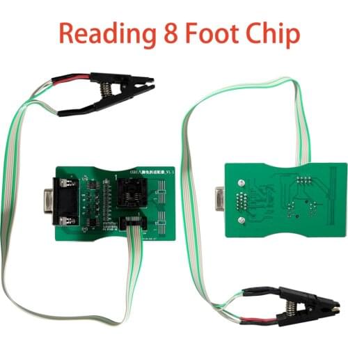 Reading 8 Foot Chip Free Clip Adapter with CGDI Prog For BMW and XPROG 5.60 /5.74/5.84 and UPA USB ECU Programmer