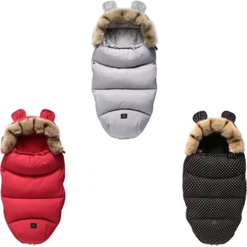 Baby Stroller Sleeping Bag Winter Warm Sleepsacks Robe Newborn Infant Footmuff For Yoya plus VOVO YUYU