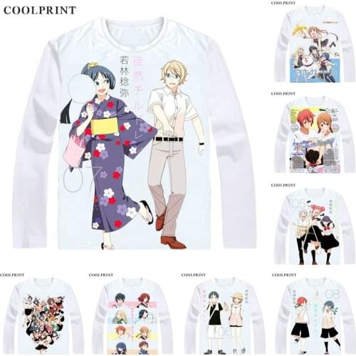 Tsuredure Children T-Shirts Multi-style Long Sleeve Shirts Tsurezure Chirudoren Tedium Saki Kanda Haruhiko Takase Cosplay Shirt
