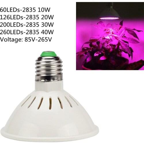 E27 Full Spectrum Phytolamp For Plant Lamp Hydroponic Greenhouse Led Grow Light Grow Tent Lights Bulb Grow Lamp Indoor Lighting