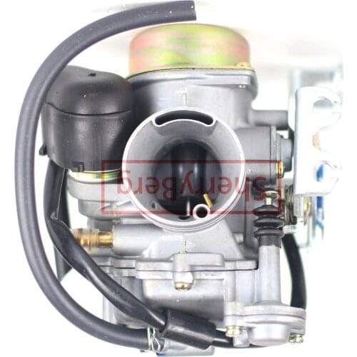 SherryBerg Carburettor Pull-up 30mm CVK30 Carburetor with Heater fit for Honda Aeolus VOG TANK 260 YP250 Replace Keihin cvk 30