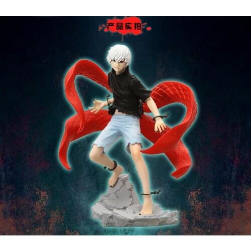 Kotobukiya Limited Edition of Collectibles Gift Tokyo Ghoul Action Figure Anime Ken Kaneki Melanism Model Toy 22cm
