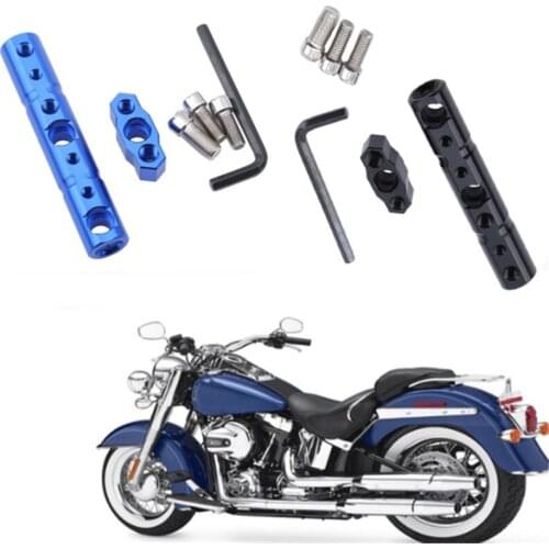 Multifunctional Handlebar Bracket Clamp Holder Extended Bracket Motorcycle Headlights Side Mirrors Seat Stands